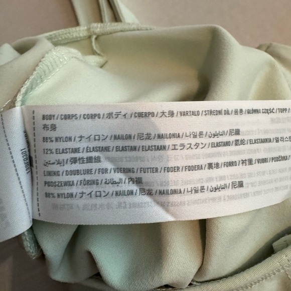Abercrombie & Fitch Womens Soft Collection Bodysuit Medium Mint Green Clean Girl - Picture 6 of 8